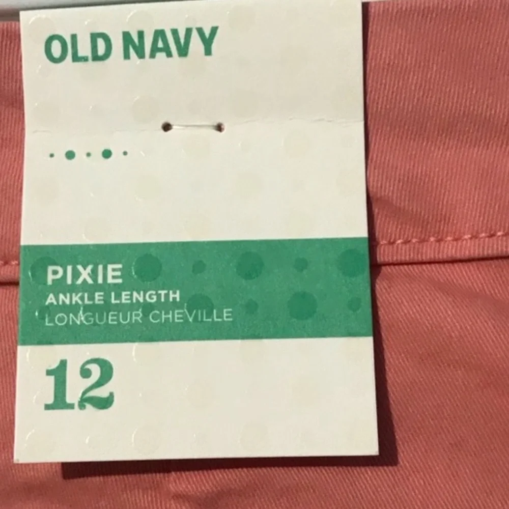Old Navy Pixie Peach Ankle Length Pants - Picture 7 of 7